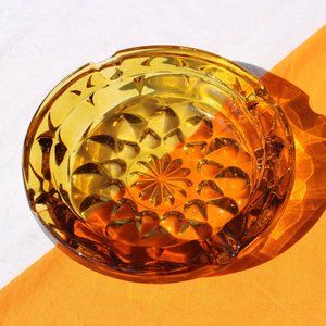 Amber Fairfield Ashtray